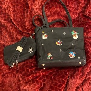 Snowman purse